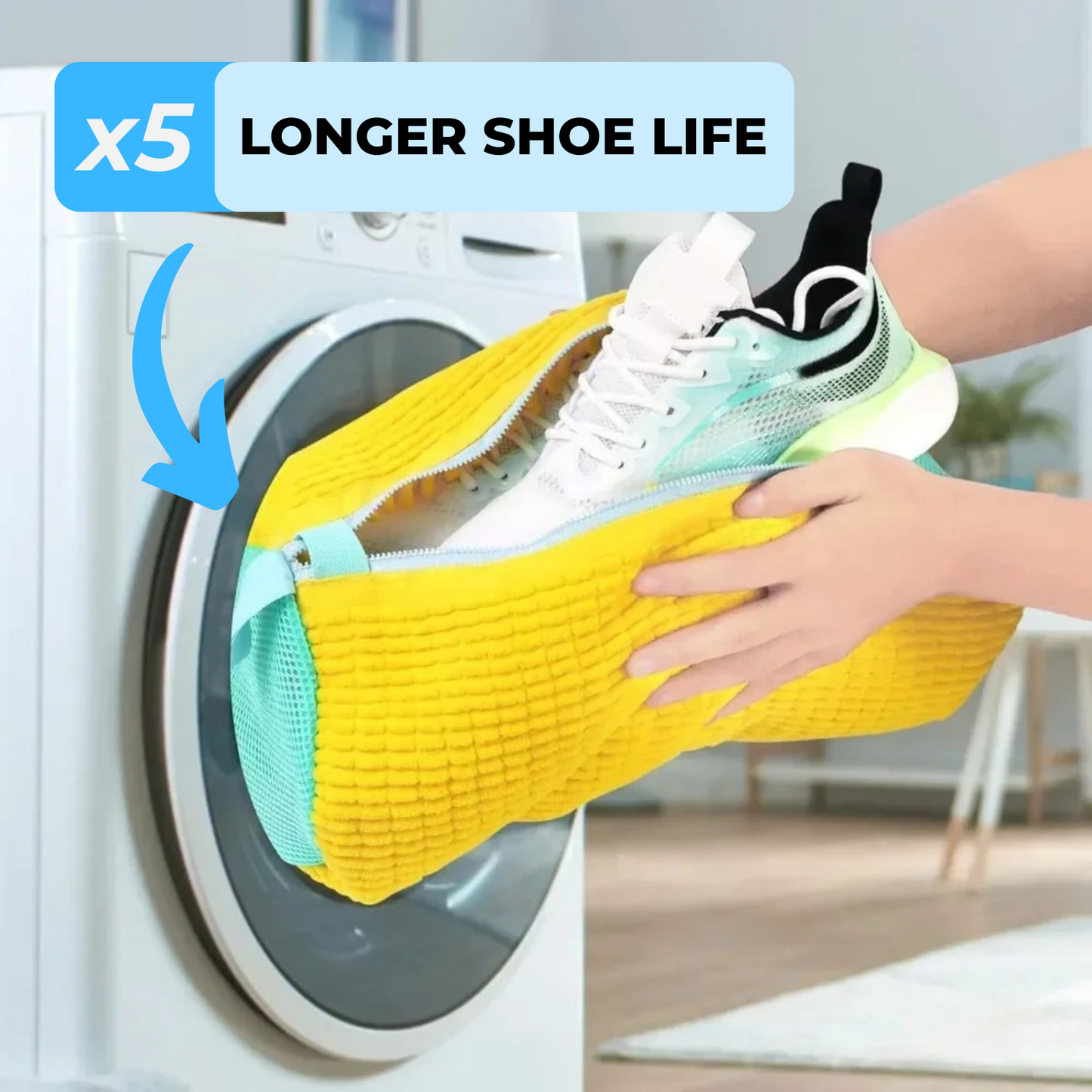 Laundry shoe bag