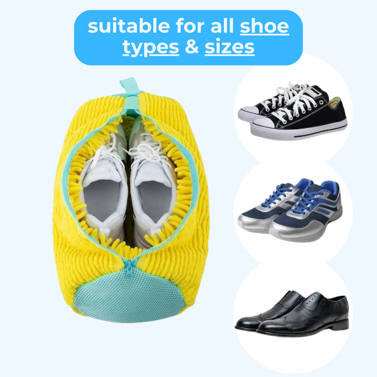Laundry shoe bag
